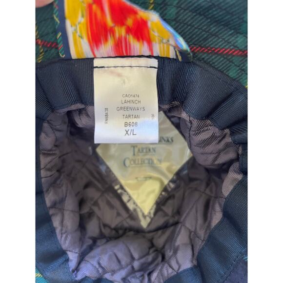 Vintage The St Andrew’s Links Tartan Collection Plaid Bucket Hat The Old Course - Picture 6 of 7